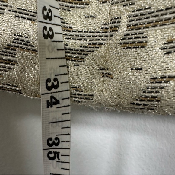 Moulinette Soeurs x Anthropologie April Textured-Jacquard Gold Dress Size 2 - Picture 16 of 16